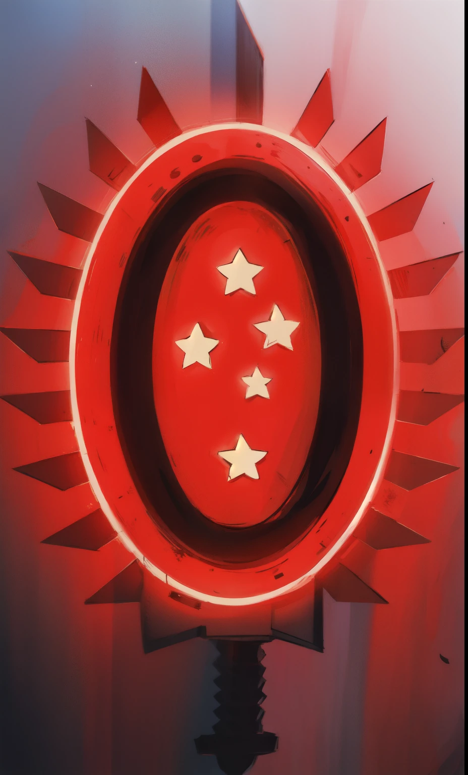 War theme army logo emblem