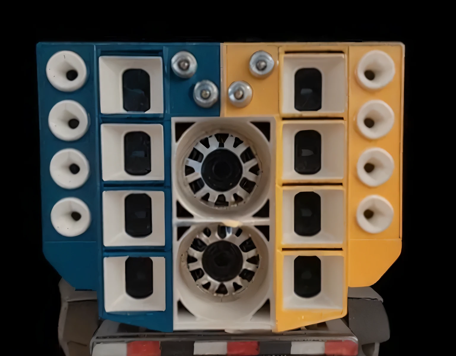 som automotivo arte som carro 4k 3d amarelo e azul