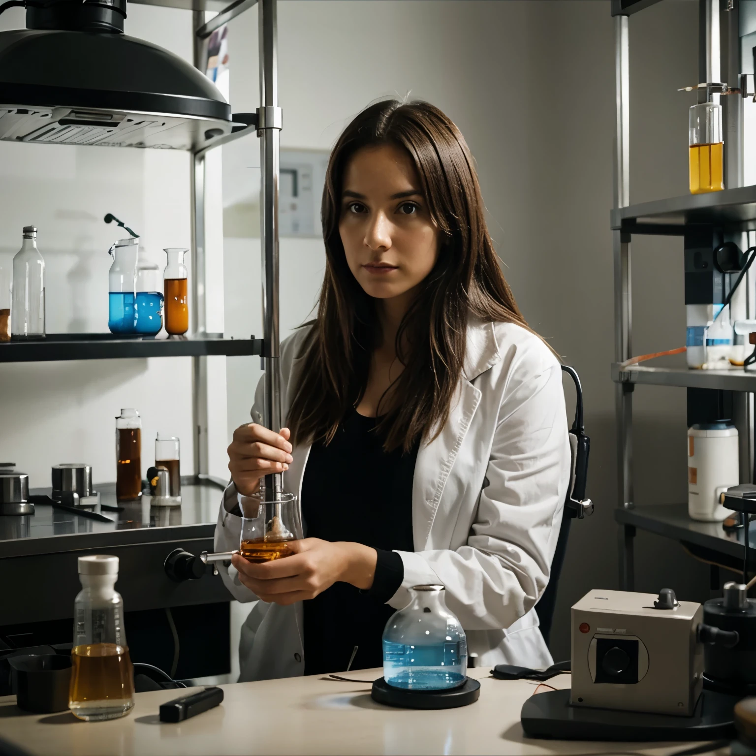 A  who was taken by a scientist for experiments