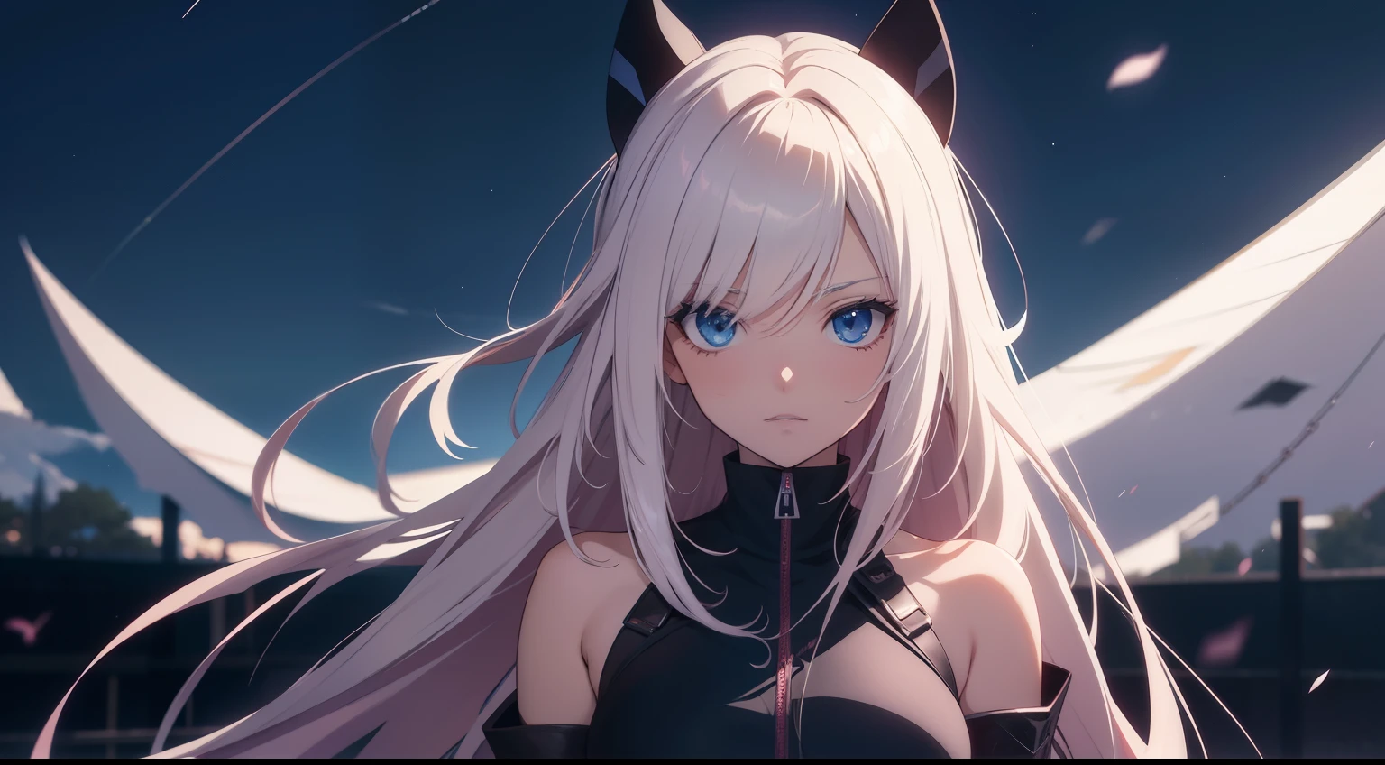 anime com espadas e uma jaqueta preta e rosa, Estilo anime 4K, 4k anime wallpapers, 4k anime wallpapers, papel de parede anime 4k, arte de anime digital detalhada, Melhor Anime 4K Konachan Wallpaper, Anime Art Wallpaper 4K, Anime Art Wallpaper 4K, Anime Art Wallpaper 8K, night core, anime retrato, Estilo anime. 8k