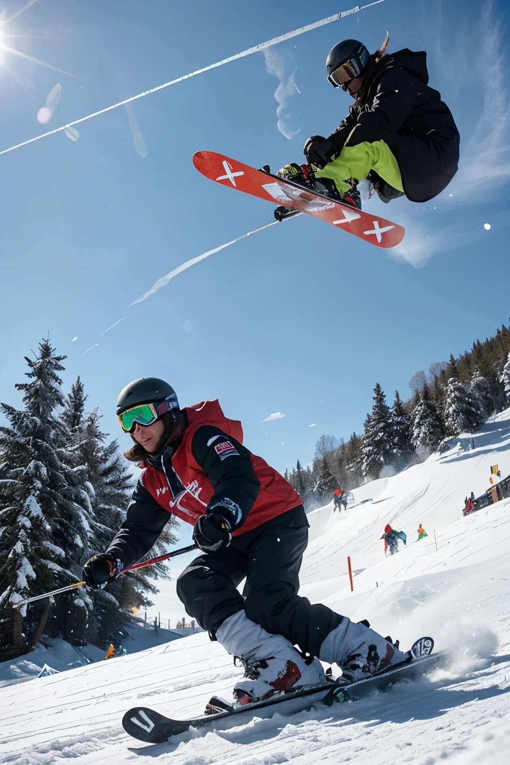 mobile app paywall for social skiing/snowboarding app