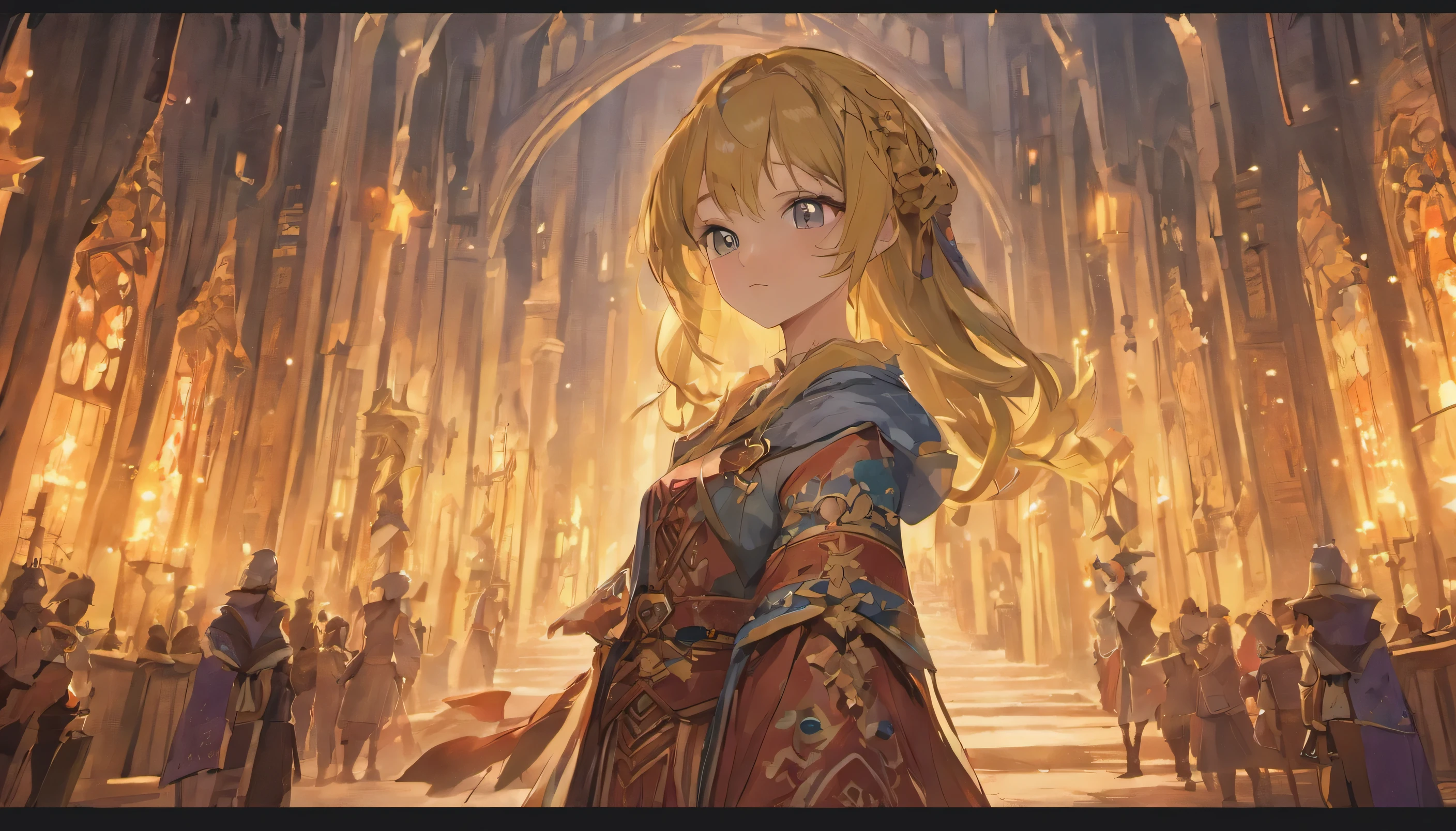 medieval city,fantasy,high quality