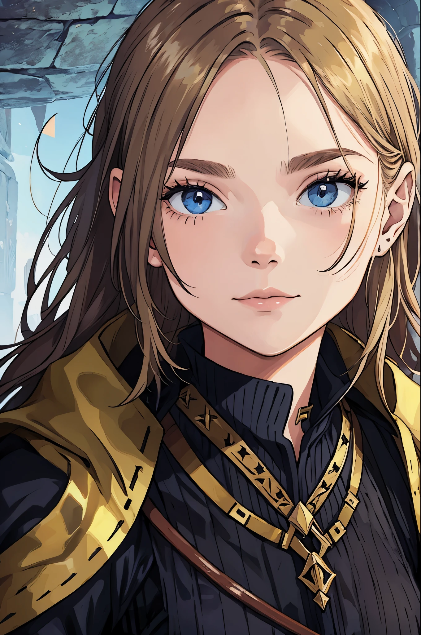 1girl,portrait,Medieval mercenaries,real,head shot