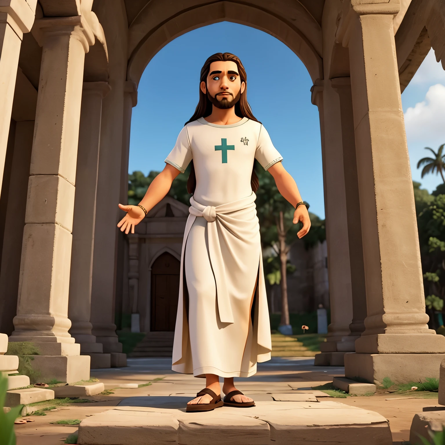 crie uma imagem da ultima ceia de Jesus