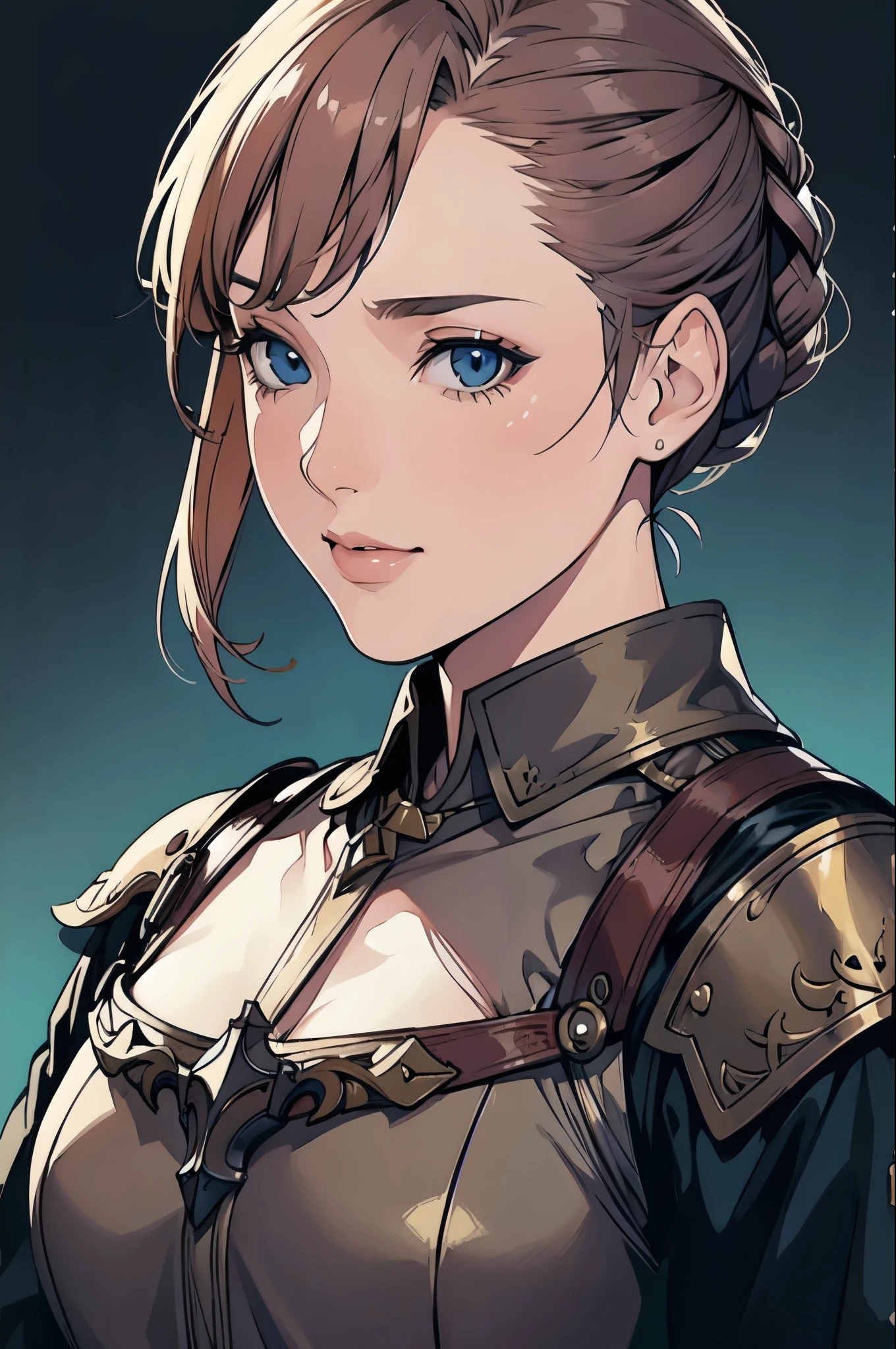 1girl,portrait,Medieval mercenaries,real,head shot