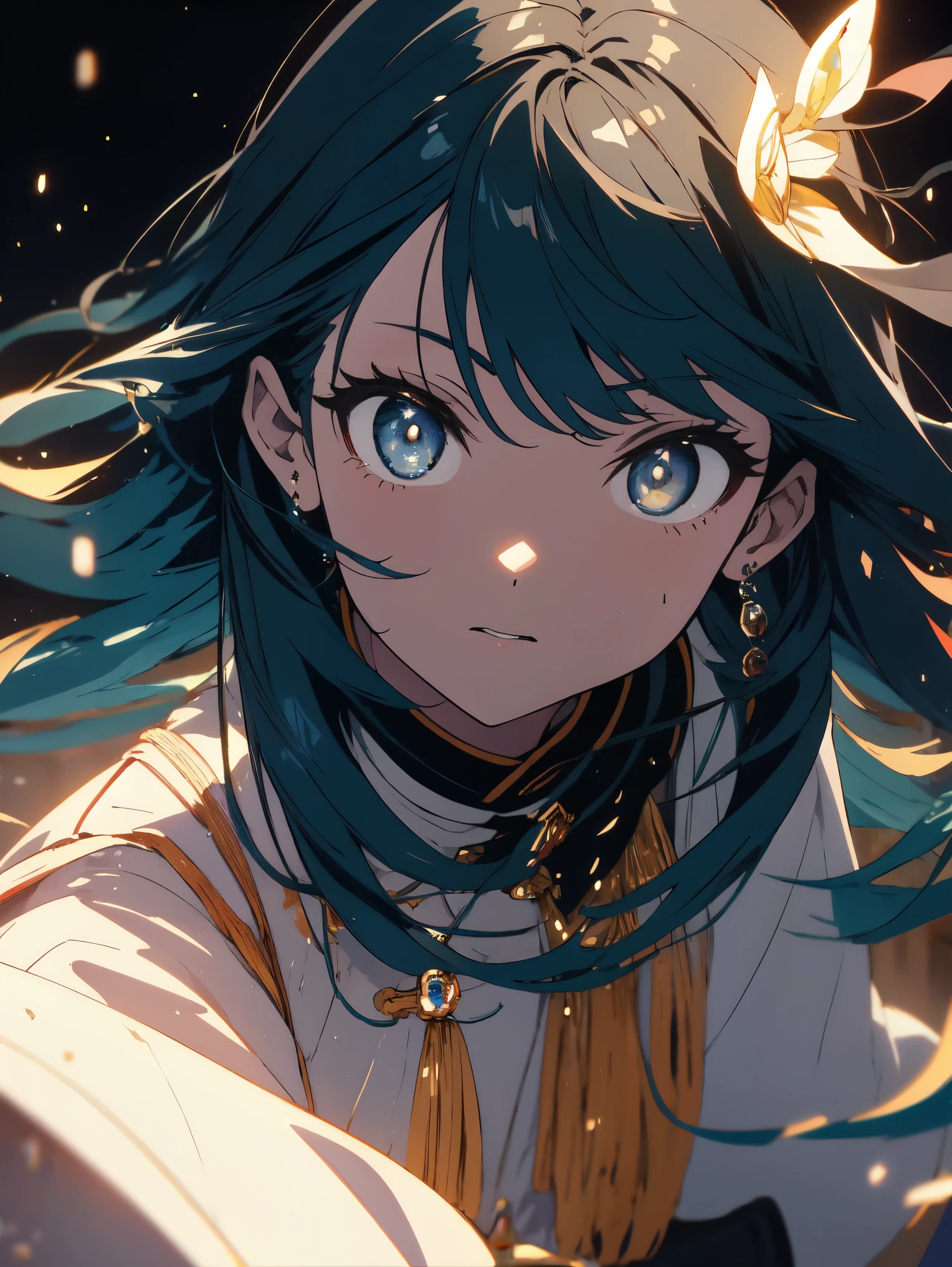 (highest quality、masterpiece、detailed)gojo Satoru  、(Shining eyes)beautiful anime