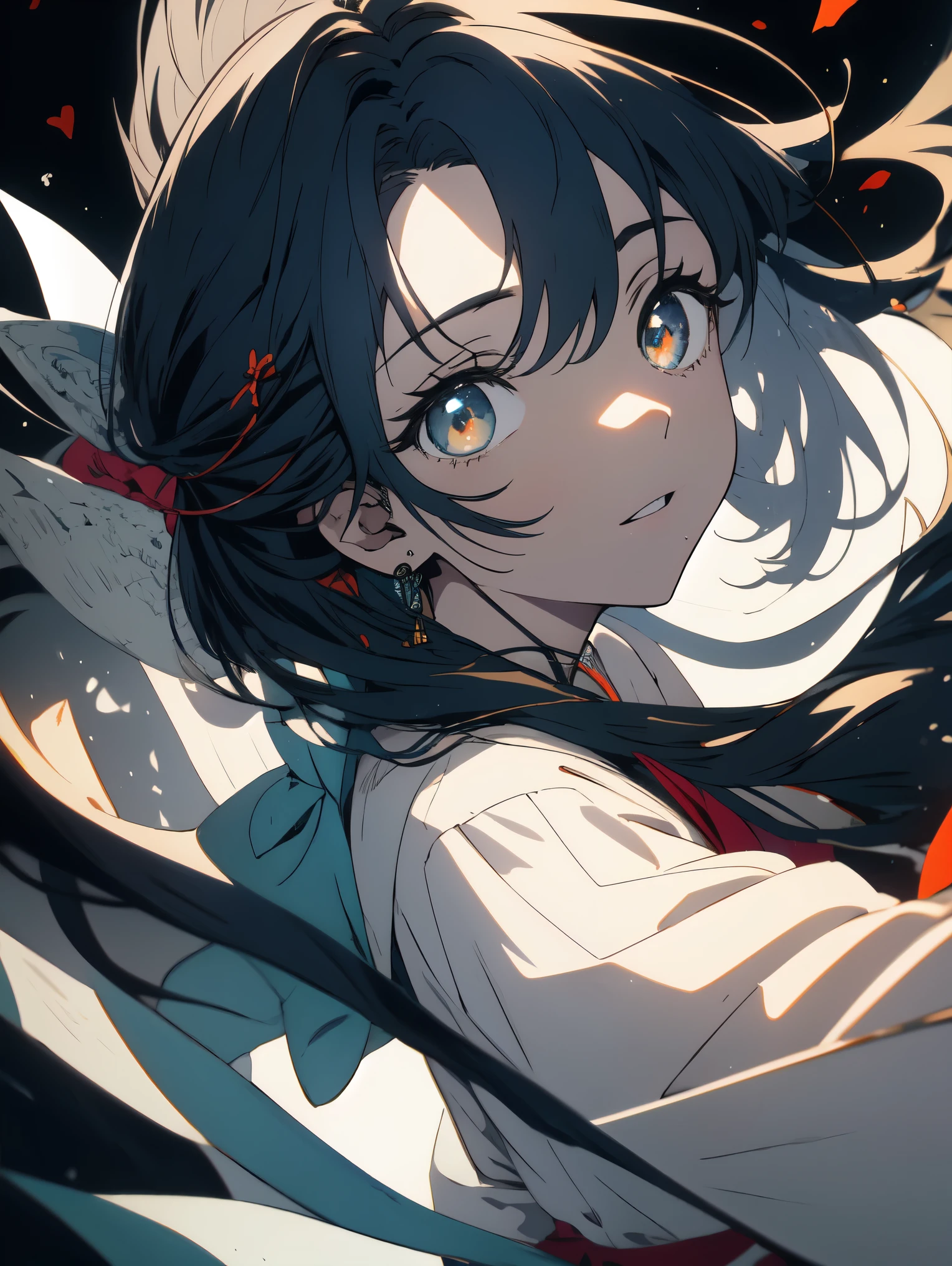 (highest quality、masterpiece、detailed)gojo Satoru 、(Shining eyes)beautiful anime