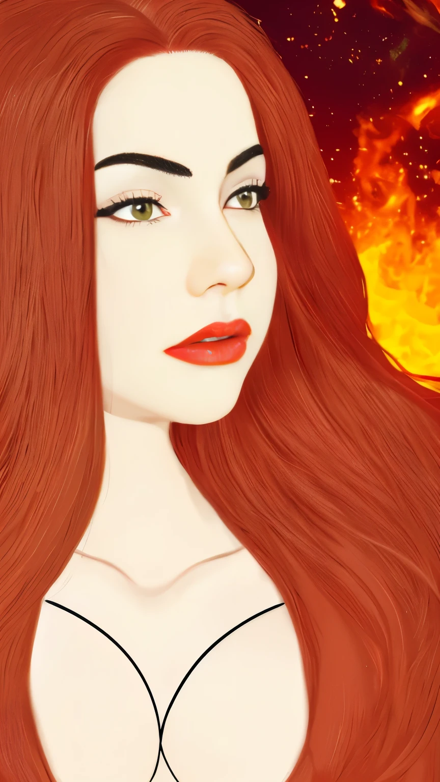 Ruiva linda