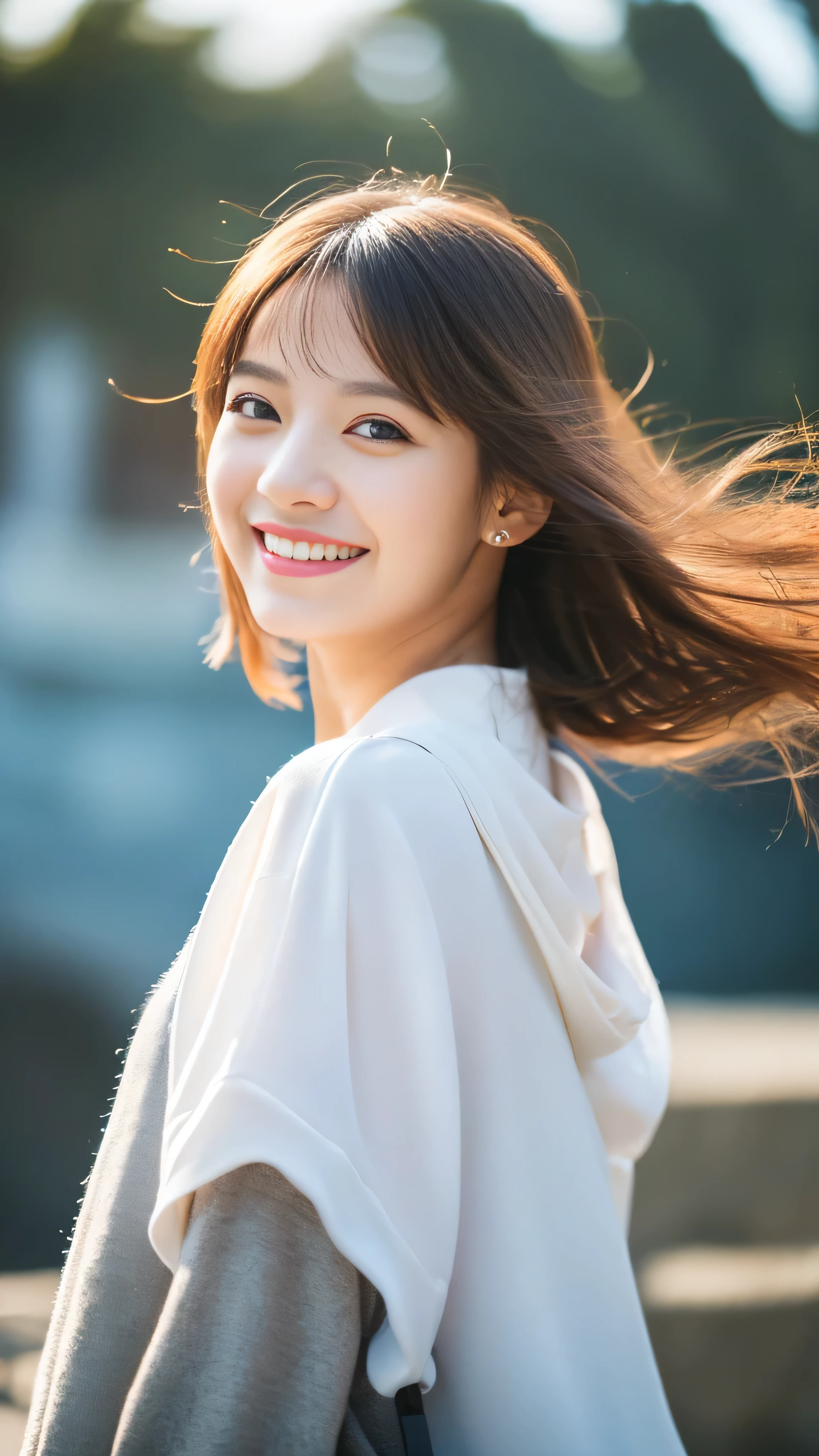 (32K:1.5), 1 girl,light smile,whole body,simple background,
masterpiece,4k,8k,(masterpiece,ultra high resolution:1.5),(masterpiece,realistic:1.5),masterpiece,fine eyes,masterpiece,detailed face, Perfectly balanced face, looking at camera, hair blowing in the wind
