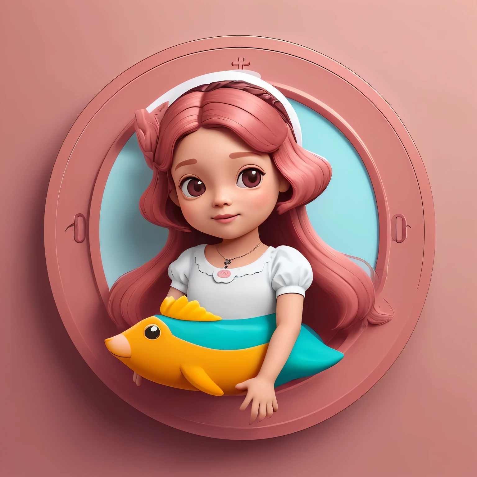 Crie uma logo com a letra R em 3D, com uma borboleta nas cores rosa e roxa, para uma empresa de design e estampas, com ar criativo e moderno