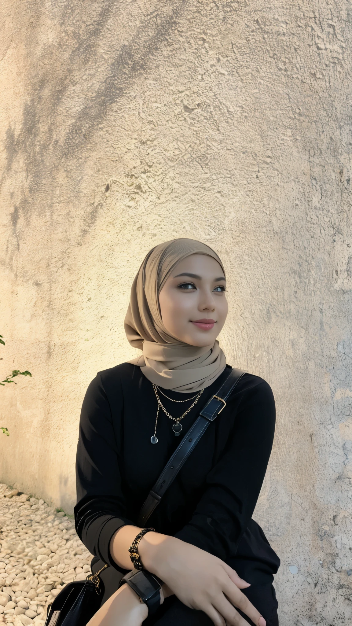Anime character in hijab
