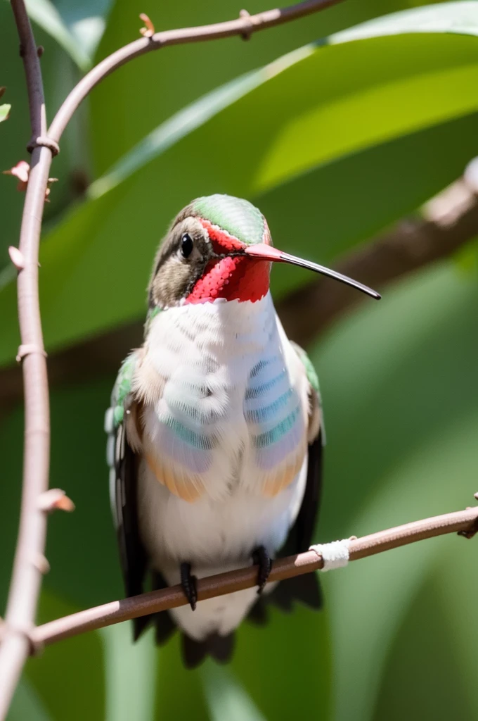 A hummingbird