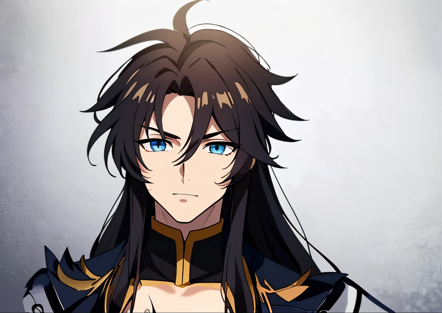 wavy hair, messy hair