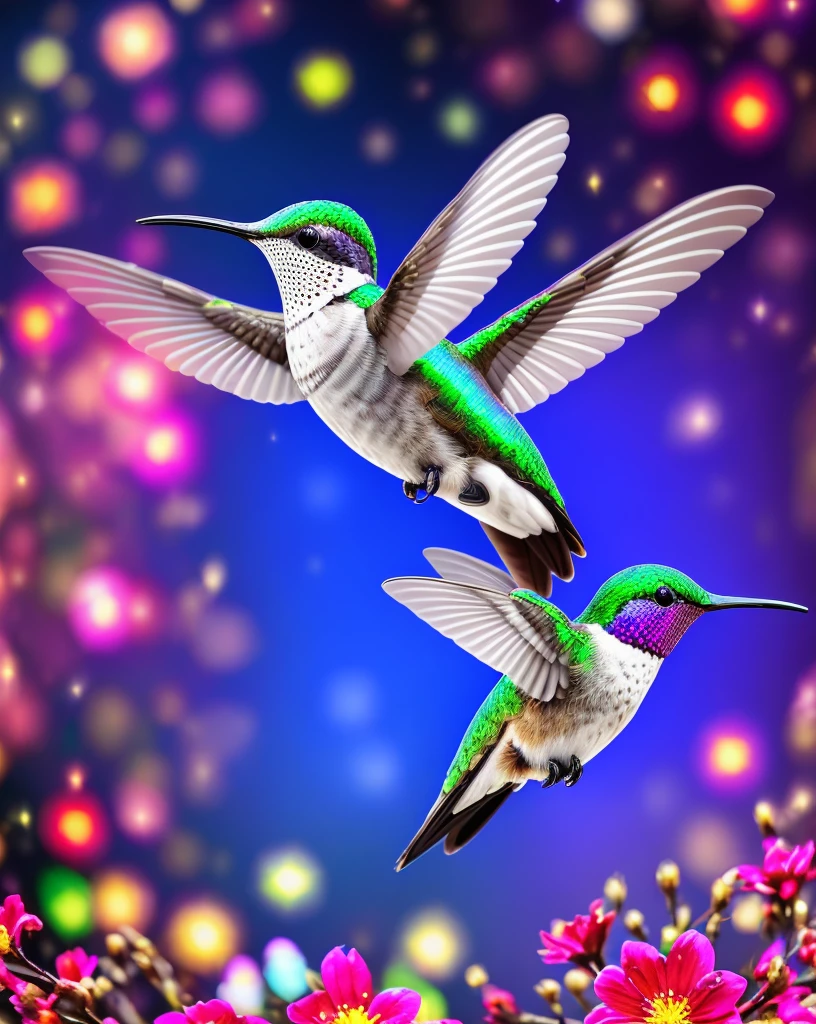 Hummingbird creado con SeaArt AI