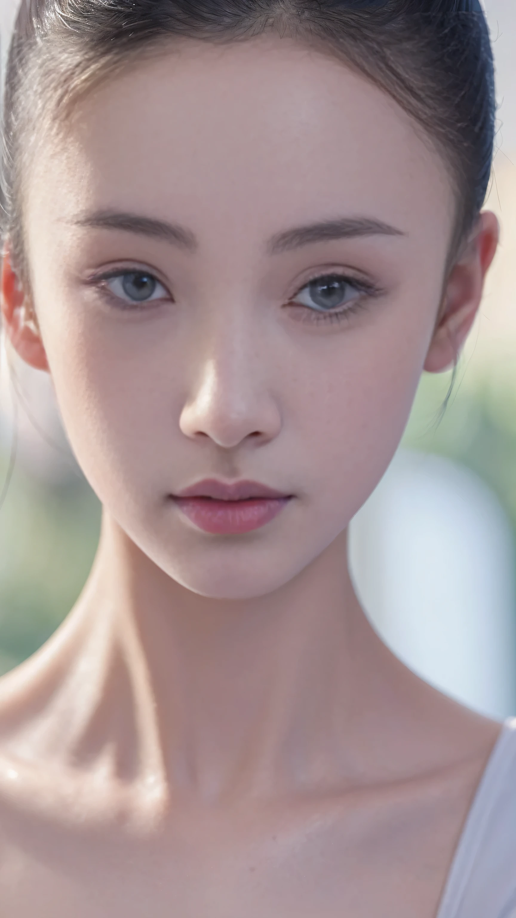 fashion model 18 years old [[[[closeup portrait]]]], [[[[]]]], [[[[rape]]]], Eye, 完美的Eye, perfect iris，perfect lips，perfect teeth，Perfect skin，Has fair skin，long face，slender nose，girl，(Chinese ballet dancer 1.4)，(Chinese ballet dancer head shape:1.4)，((face towards camera: 1. 4)），（Eye一直盯着相机），A delicate face，(Sexy:1.4)，full of details，凸起Sexy，（(Full face frontal photo)），bright lights，black background，4K Ultra HD, ultra high resolution, (lifelike: 1.4), best quality，masterpiece，（pastel colors：1.2），（(face close-up:  1.4))，NSFW