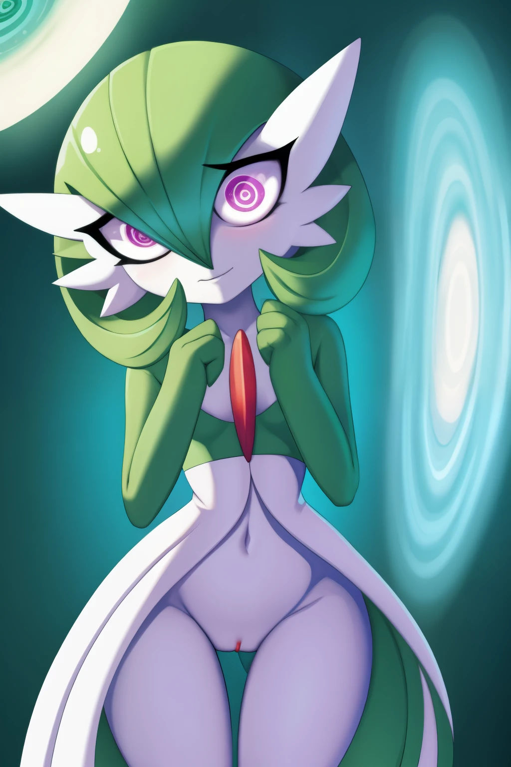 gardevoir, empty eyes, spiral eyes, encantado, en trance, hipnotizado,  hentai 