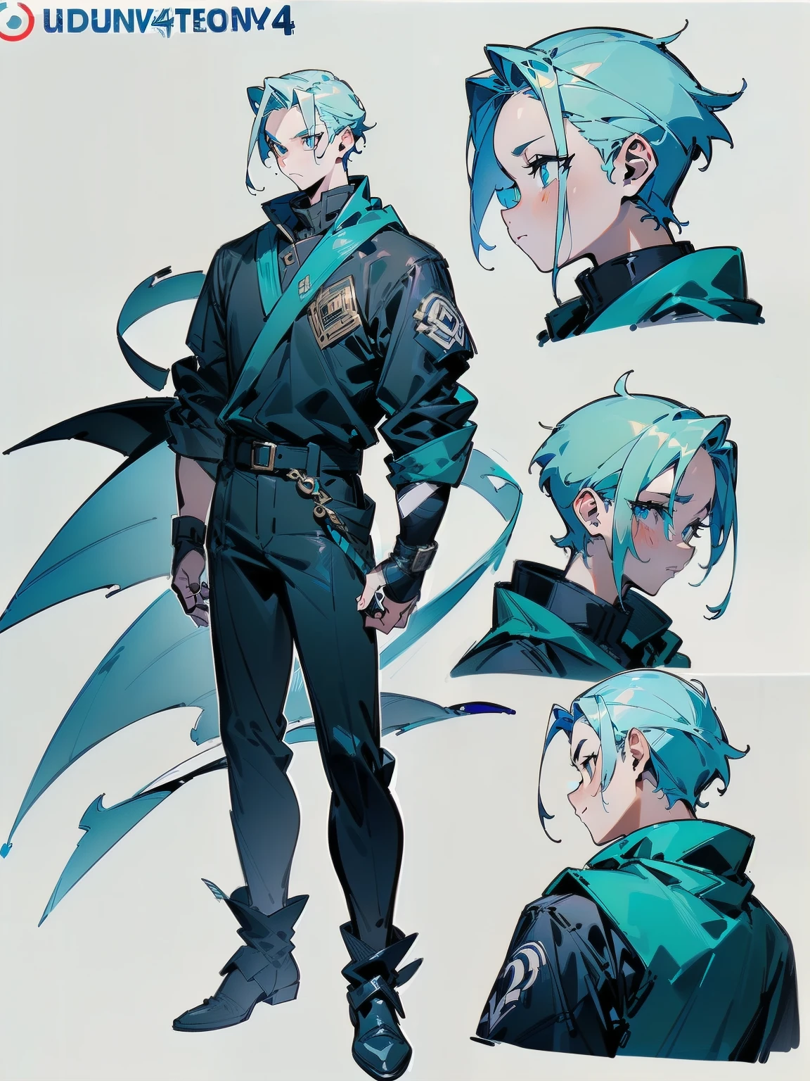 boy, adult face male, rogue, (character concept, character sheet), (multiple view:1.4), (full body:1.36), (multiple views), from side, from above, from back, ((best anatomy hands, accurate eye, best anatomy eye, pretty face, correct face)), ((highres, 4K, award winning, high quality, masterpiece, ccurate, UHD)), (White background:1.4), (do not go beyond the edges of the image:1.8), (rating:safe)