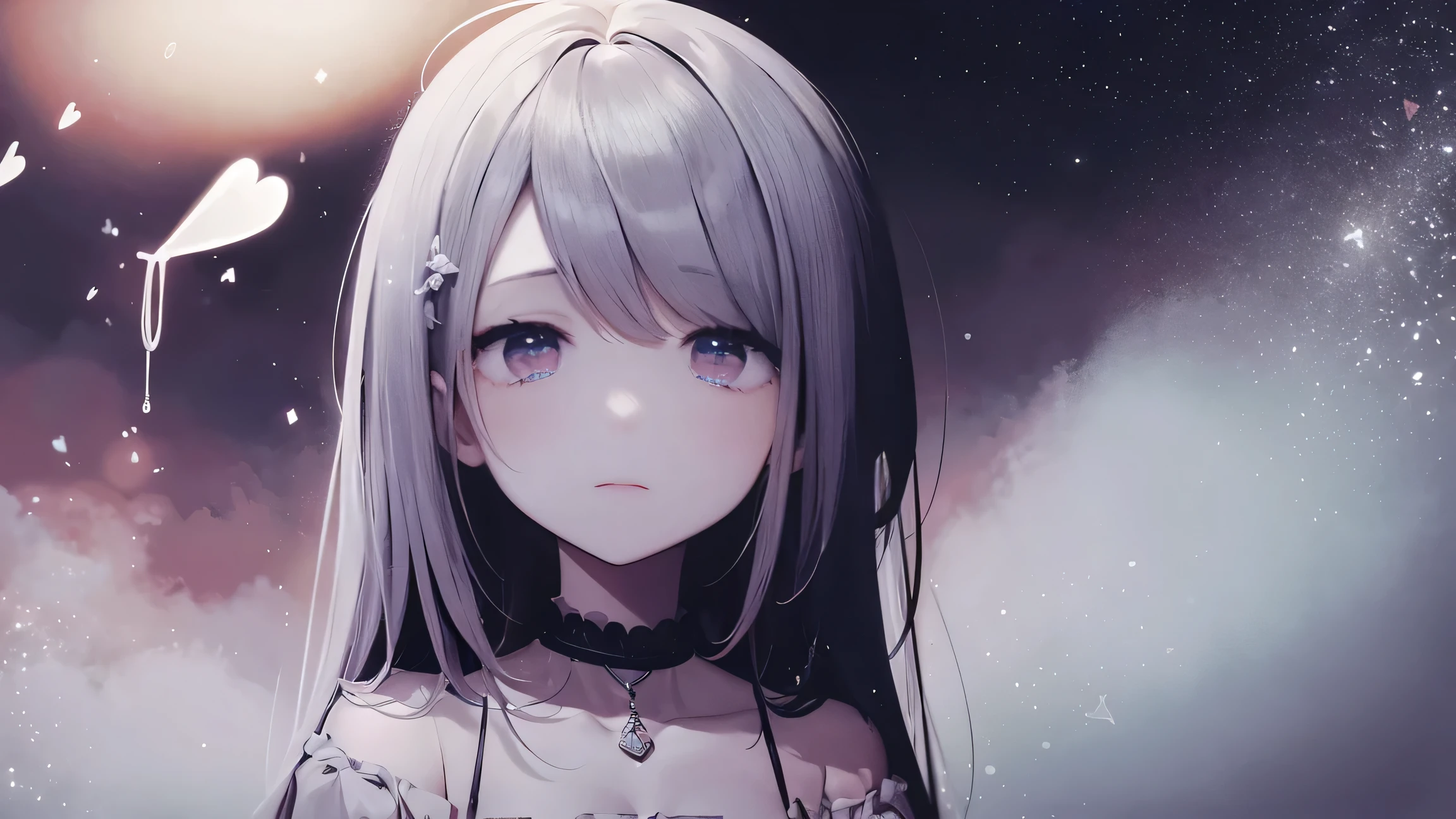 My eyes are filled with sadness,
The heart groans sadly.
In the sky the stars turn pale, like tears,
And the rain pours down, like a bitter story.