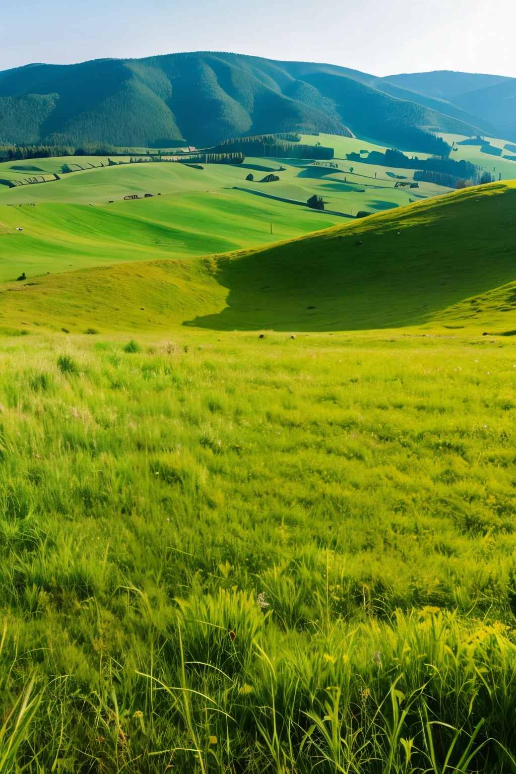 hard music, grassland, original