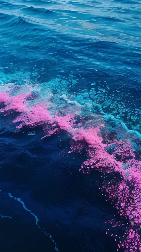 abstract color transition from blue to pink