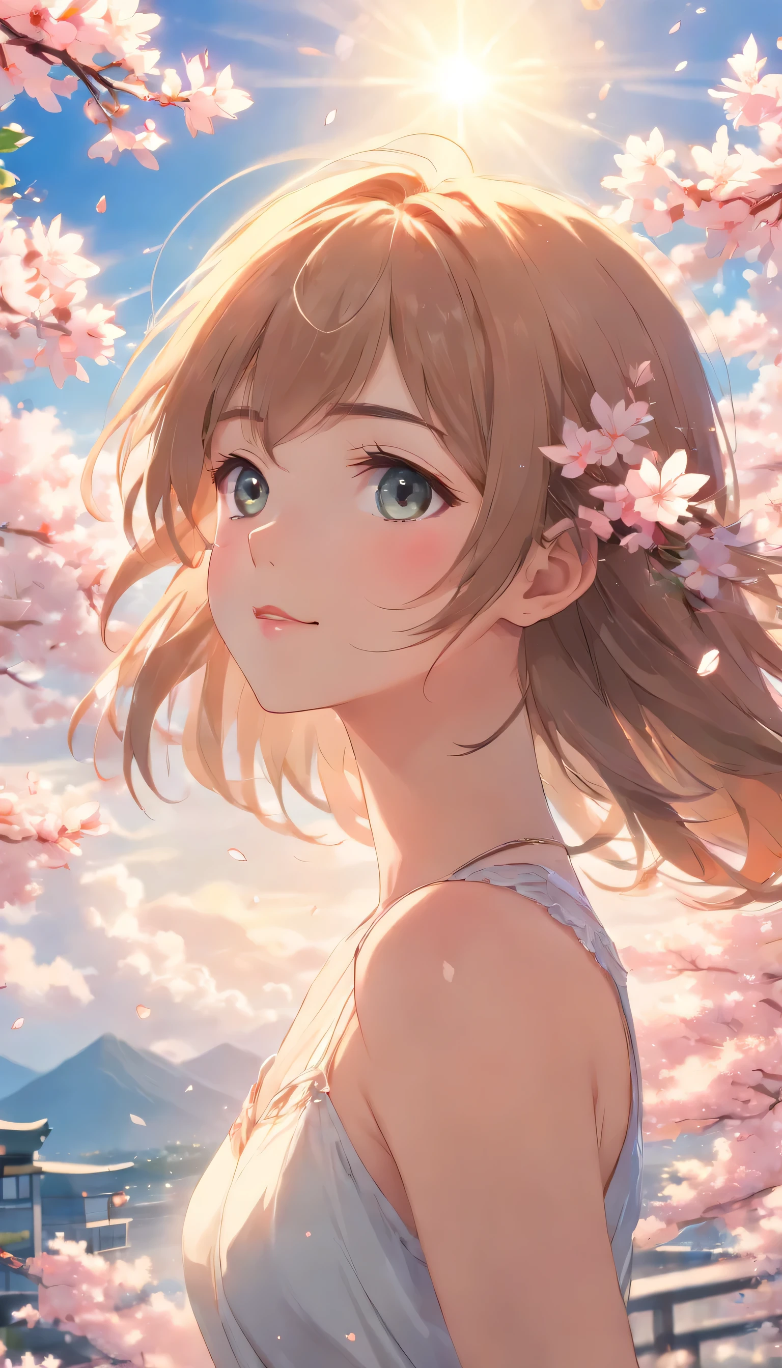 (best quality,4k,8k,highres,masterpiece:1.2),ultra-detailed,(realistic,photorealistic,photo-realistic:1.37),portrait,cloud girl,hovering in the sky,close-up,,,beautiful detailed eyes,beautiful detailed lips,floating gracefully,airy atmosphere,ethereal surroundings,delicate features,long eyelashes,subtle  expression,soft lighting,gentle breeze,blurred background,elegant posture,vivid colors,serene ambiance,sunlit clouds,translucent skin,feathery hair,sublime beauty,natural skin tones,harmonious composition,unadorned simplicity,stunning contrast,sun rays streaming through clouds,light and shadow play,cherry blossom petals drifting,sheer elegance,nymph-like appearance,dreamy atmosphere.