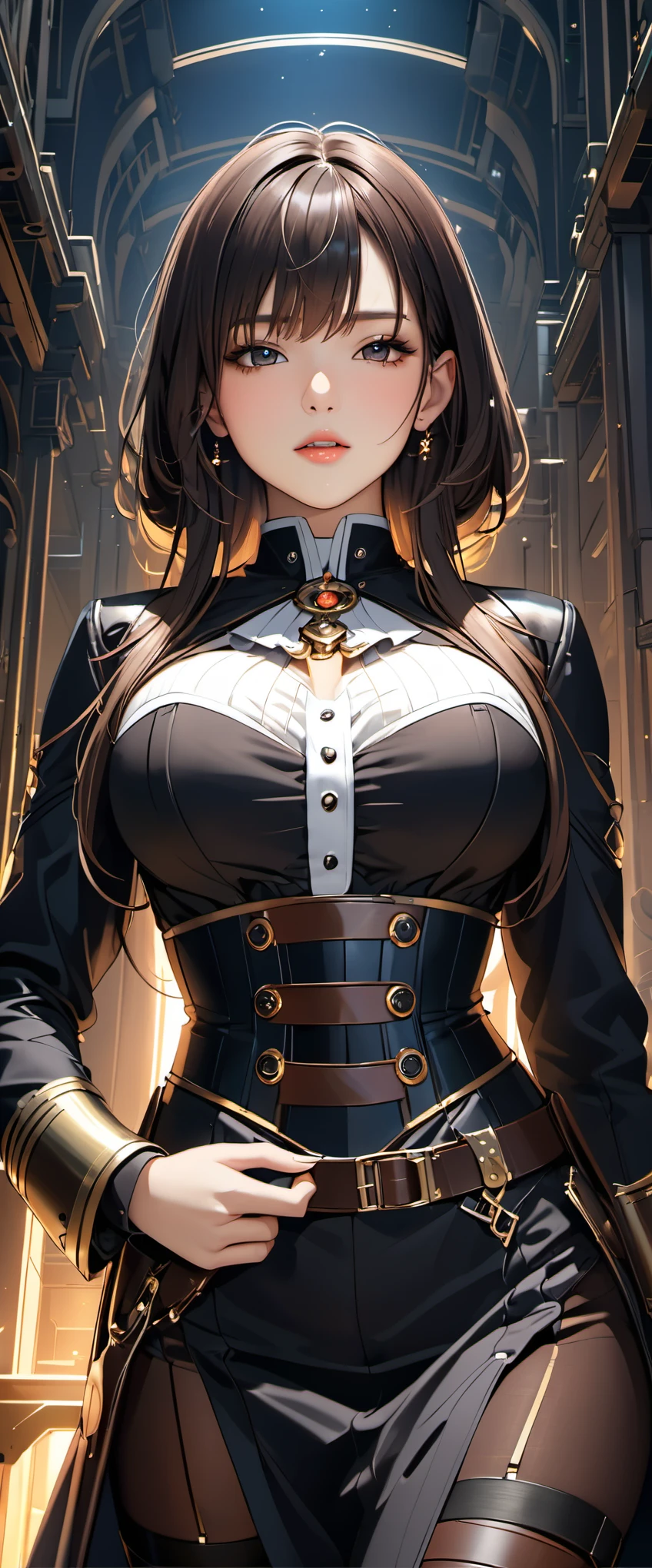 (((Ropa steampunk, Estilo steampunk, gigantic sagging breast,Cameltoe muy marcado, pezones muy marcados,Fondo Steampunk, pies, pie descalzo,descalzo,pies,pie,Postura del pie, pie perfecto, pies perfectos,Postura del pie,Postura de los pies,descalzo))),((grande, Asspose, Postura de la espalda, pose sexy, naughty face)),(escote grande, cameltoe marcado, marcado, gigantic sagging breast, cameltoe marcado) (manos perfectas, dedos perfectos), (absurdo, High resolution, ultra detallado), 1 mujer madura sexy, extremadamente detallado, 8k, Detalles intrincados, (Estilo steampunk), (Steampunk victoriano), fondo de ciudad steampunk victoriana detallado, (Tema steampunk), steampunk con engranajes, steampunk, engranajes, vapor, victoriano, yunques, botones, vapor, electricidad, electric sparks epic atmosphere,