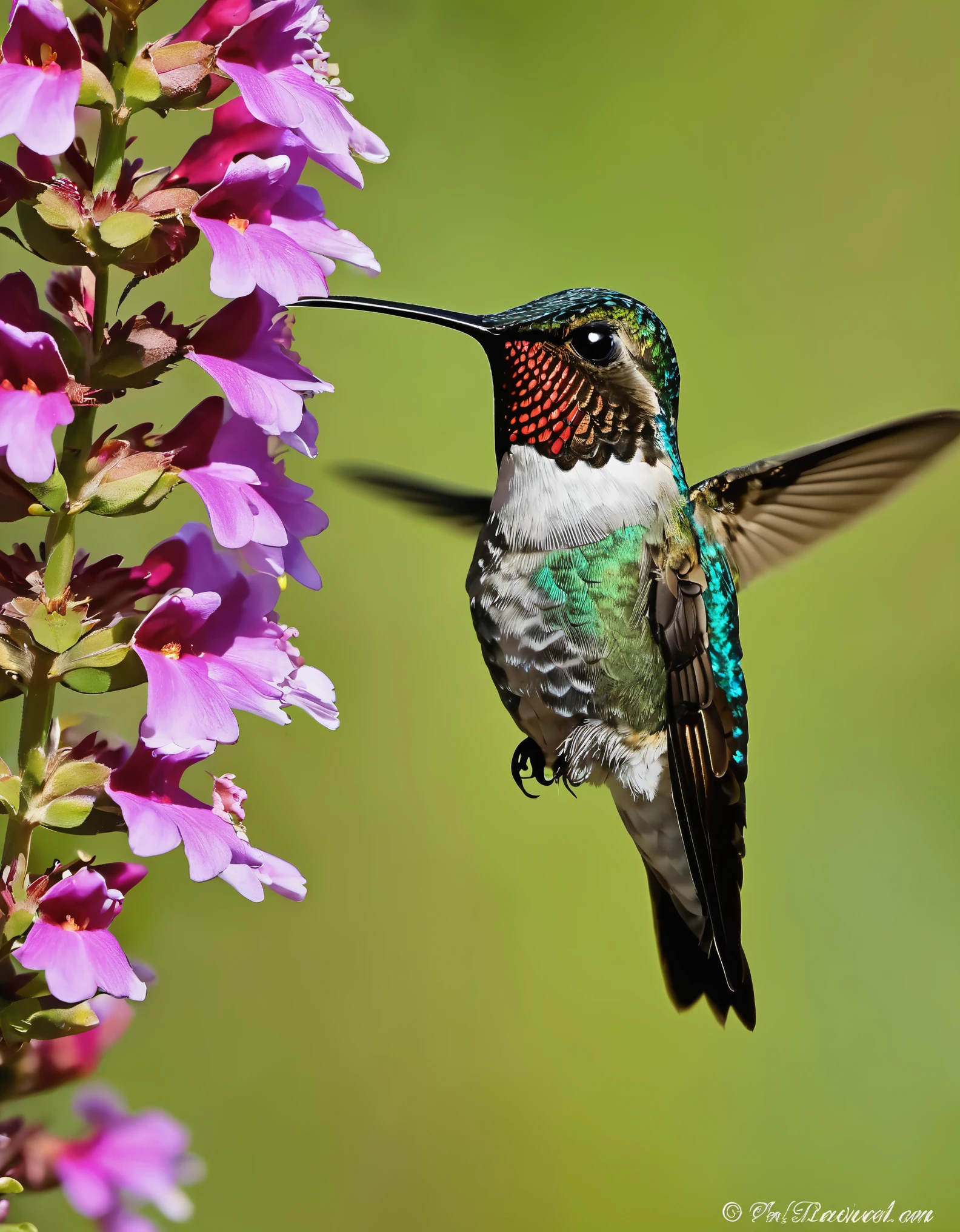 The smallest hummingbird is the bee-sucking bird that lives in Cuba.(bee hummingbird),Its total length is approximately 5.5 cm(The beak and tail account for more than half of the body length),Approximately 2 grams in weight,If a bee-sucking bird stays in a flower,Looking from a distance,You would definitely mistake it for a bee,I wouldn't have thought it was a bird。
