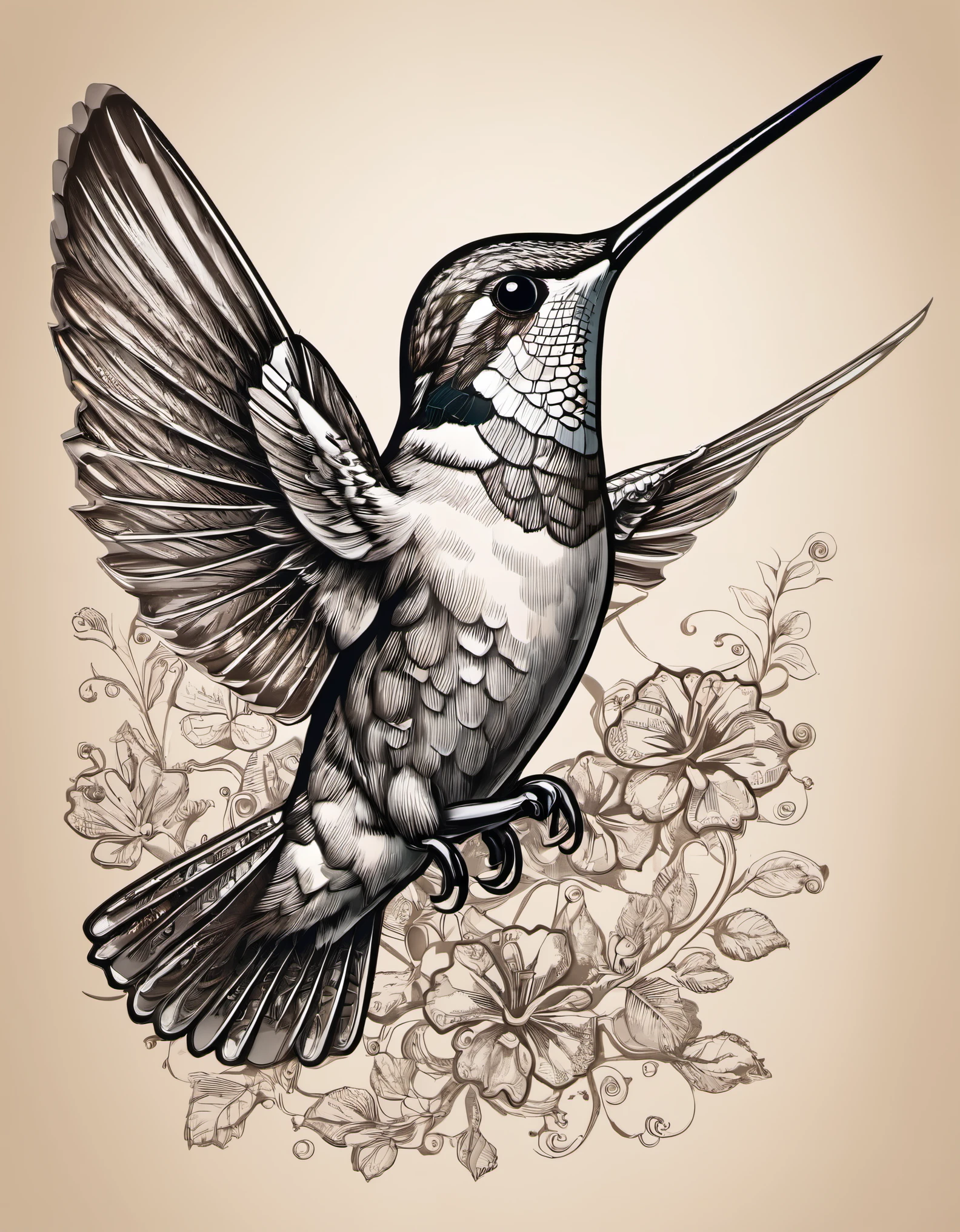 Precision and precision mechanical machine hummingbird