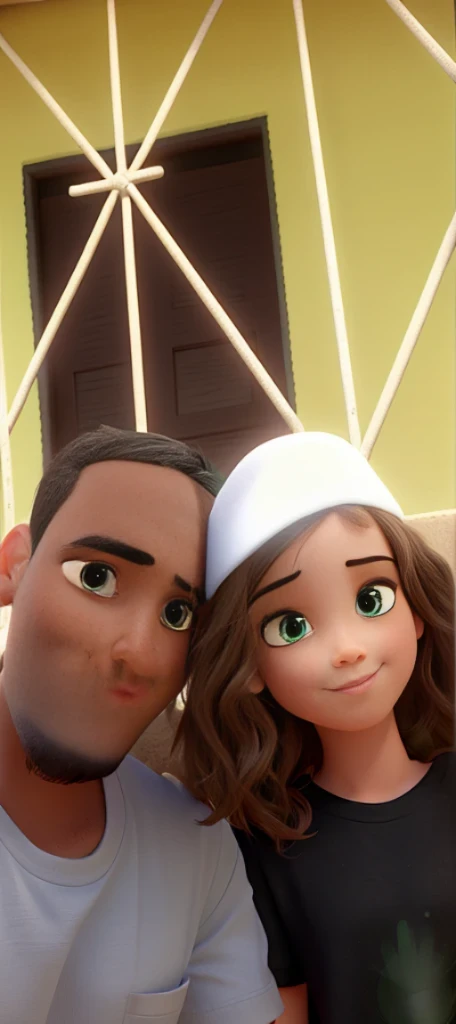 3d Pixar Disney Casal 1 Filho Homem Cabelo Liso Preto Sem Barba Mulher Branca Olhos Verdes Cabelo Castanho Liso 6 Anos Branco Olhos Verdes Cabelo Castanho Na Praia