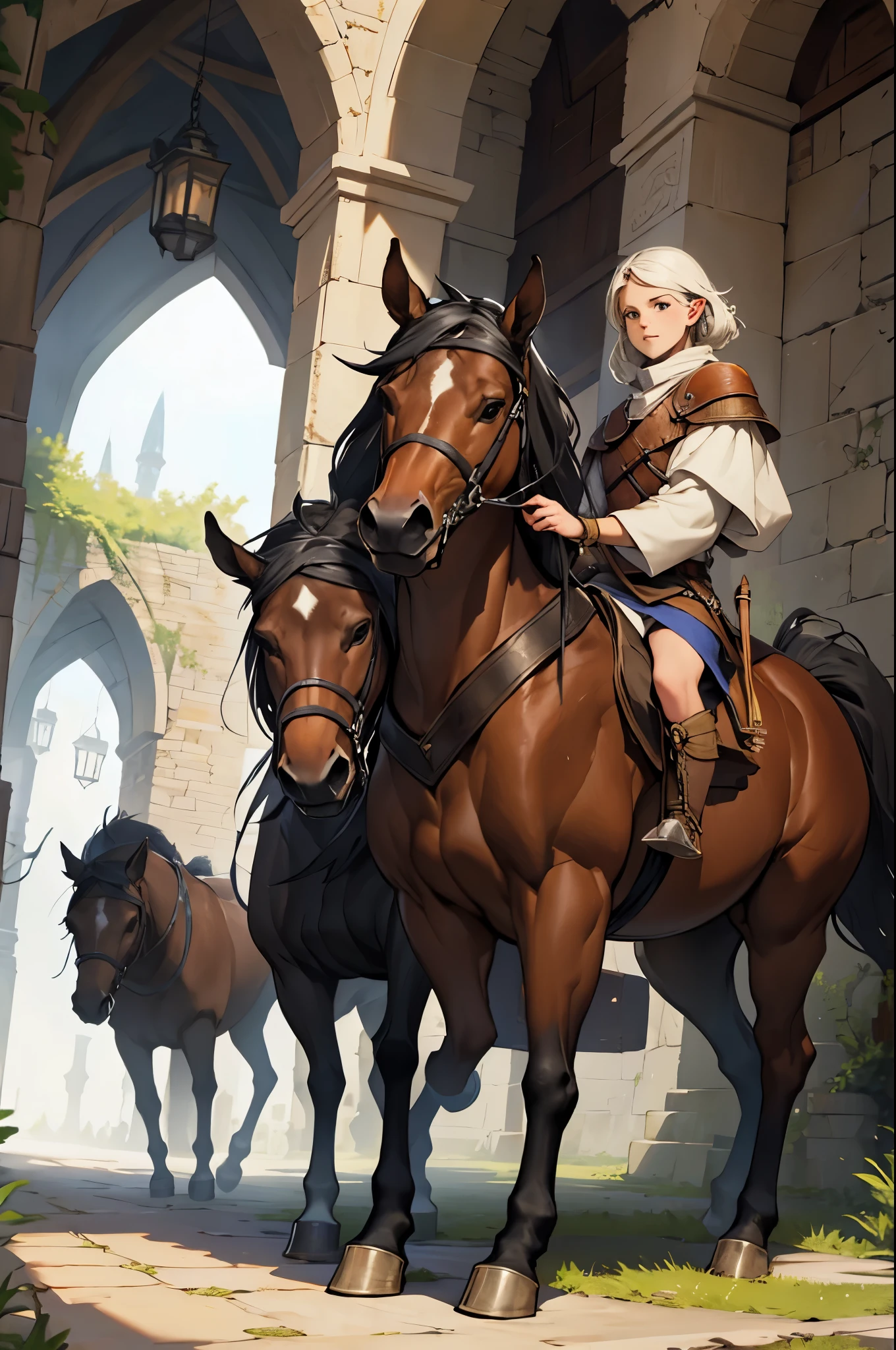 a horse, dnd, Middle Ages
