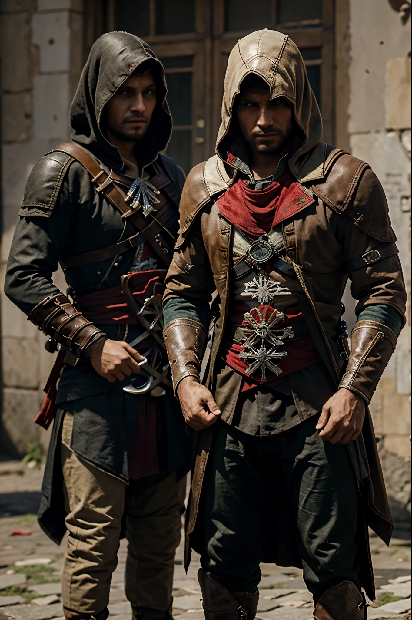 Cangaçeiros in Assassin's Creed clothes