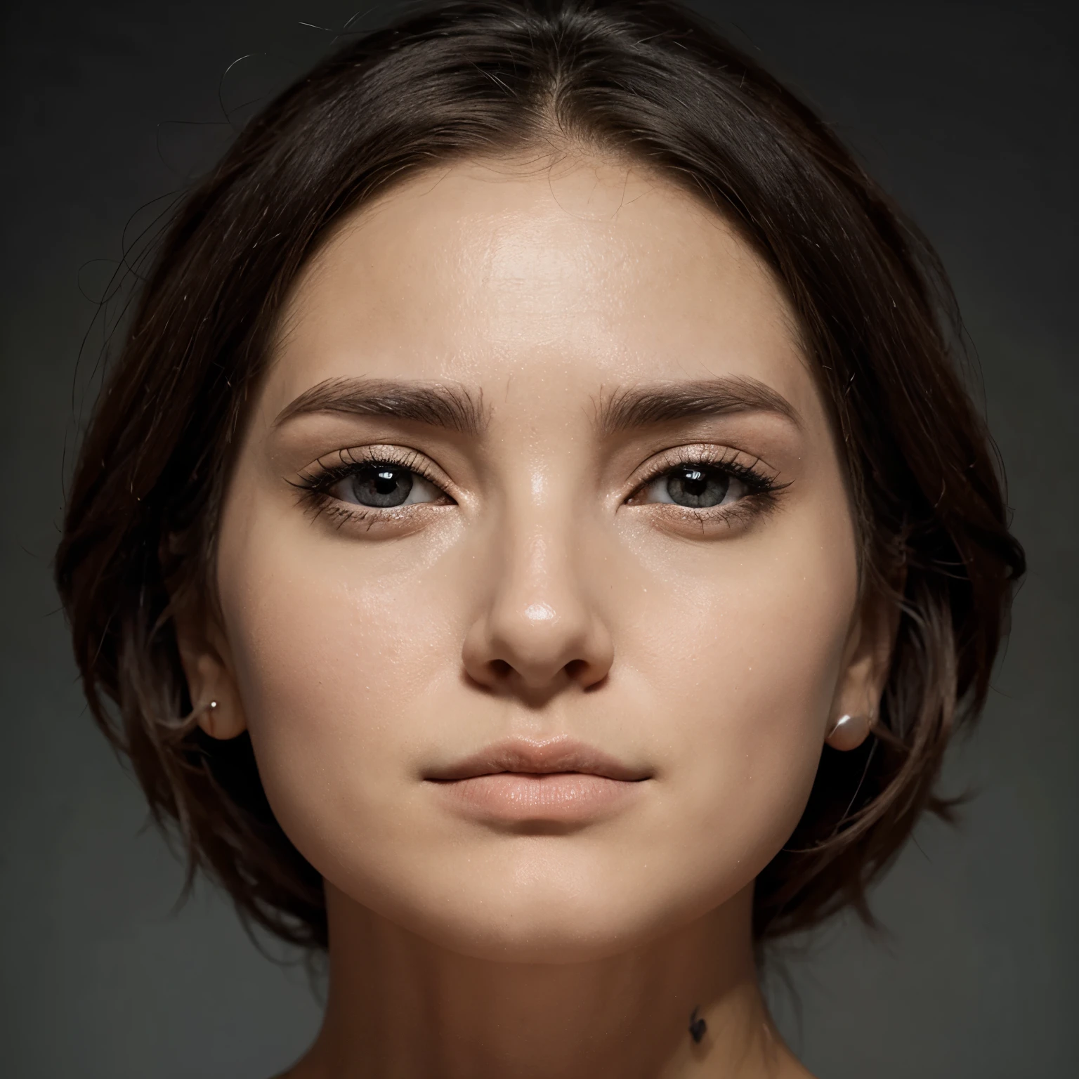 Humanoide con extremidades grandes y e xageradas de cuerpo entero con la cabeza en forma de ojo y alas hermosas surrealista