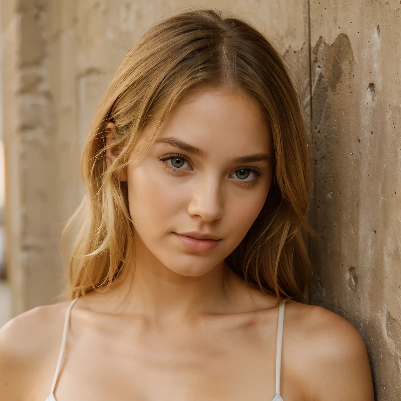 26 year old natural beauty girl blonde