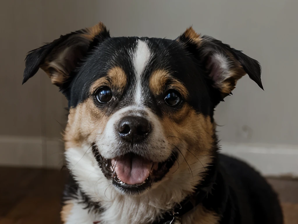 Cute dog,smiling,potrait