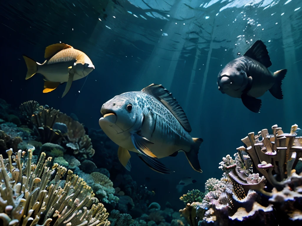 Underwater Animals,potrait
