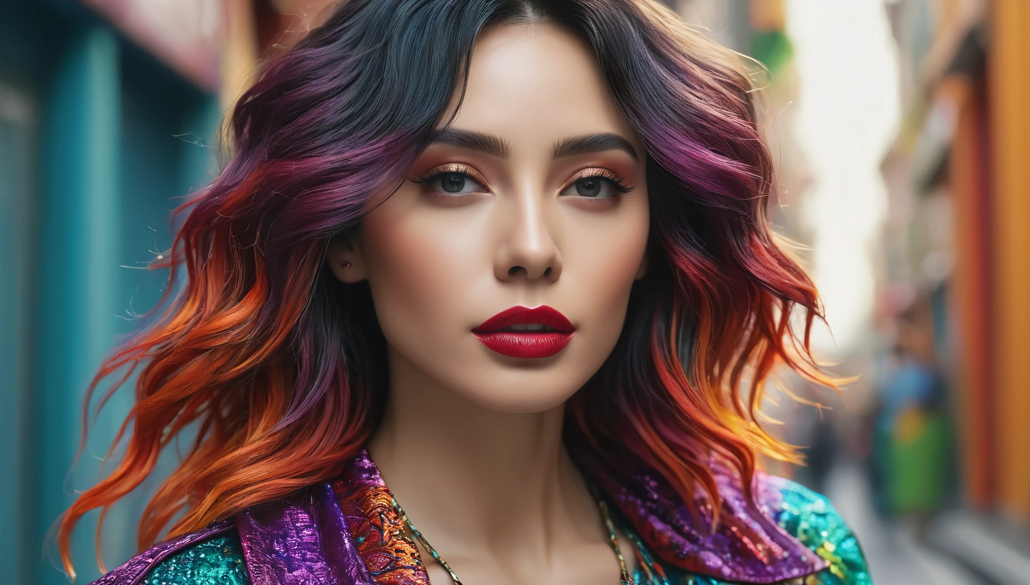 create an image demonstrating the style of ((Macaute)) style, hyper realistic, 8k, vibrant colors, sharp crisp image