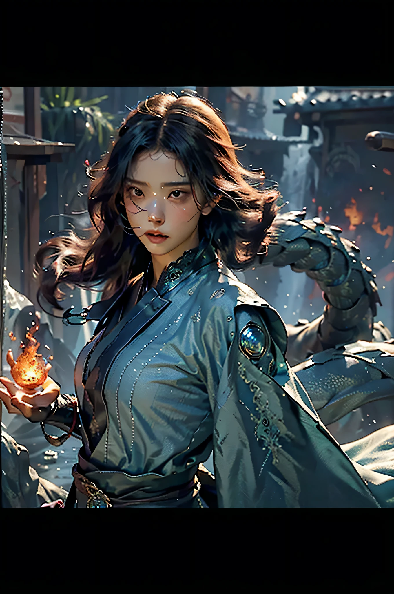{{master piece}}, pinnacle rendering, realistic rendering, dark red rendering, metal rendering, {{color ink painting}}}, {{splash ink}}}, {{color}}, {{color}}, gorgeous rendering, best quality, illustration, flame, smoke, doomsday world, splash ink fire sea doomsday, full body, 1 girl, exquisite facial details, delicate facial features, fair face, beautiful detail eyes, deep pupils, broken city details, beautiful details long hair, Wave of Hair, Broken Detail Street, Transparent Mechanical Core, Cyborg Girl, Detail, Cool, Tight Fit, Lace Finish, Line Light Costume Finish, Light Rendering, Reflection, Highlight, Holy Light, Confidence, Glamour, Battle Stance Details Close-up, Fire Day, {Filigree}, Colored Background, A Dragon Stands Behind the Girl, Sea of Fire, {Tornado Special Effects}, Beautiful Details, (Cold Face, Confident) Great Depth, Depth of Field, 360°Panorama screen, fierce and grand battle scenes, broken mirrors, fingers all hidden and not displayed, small mouth closed