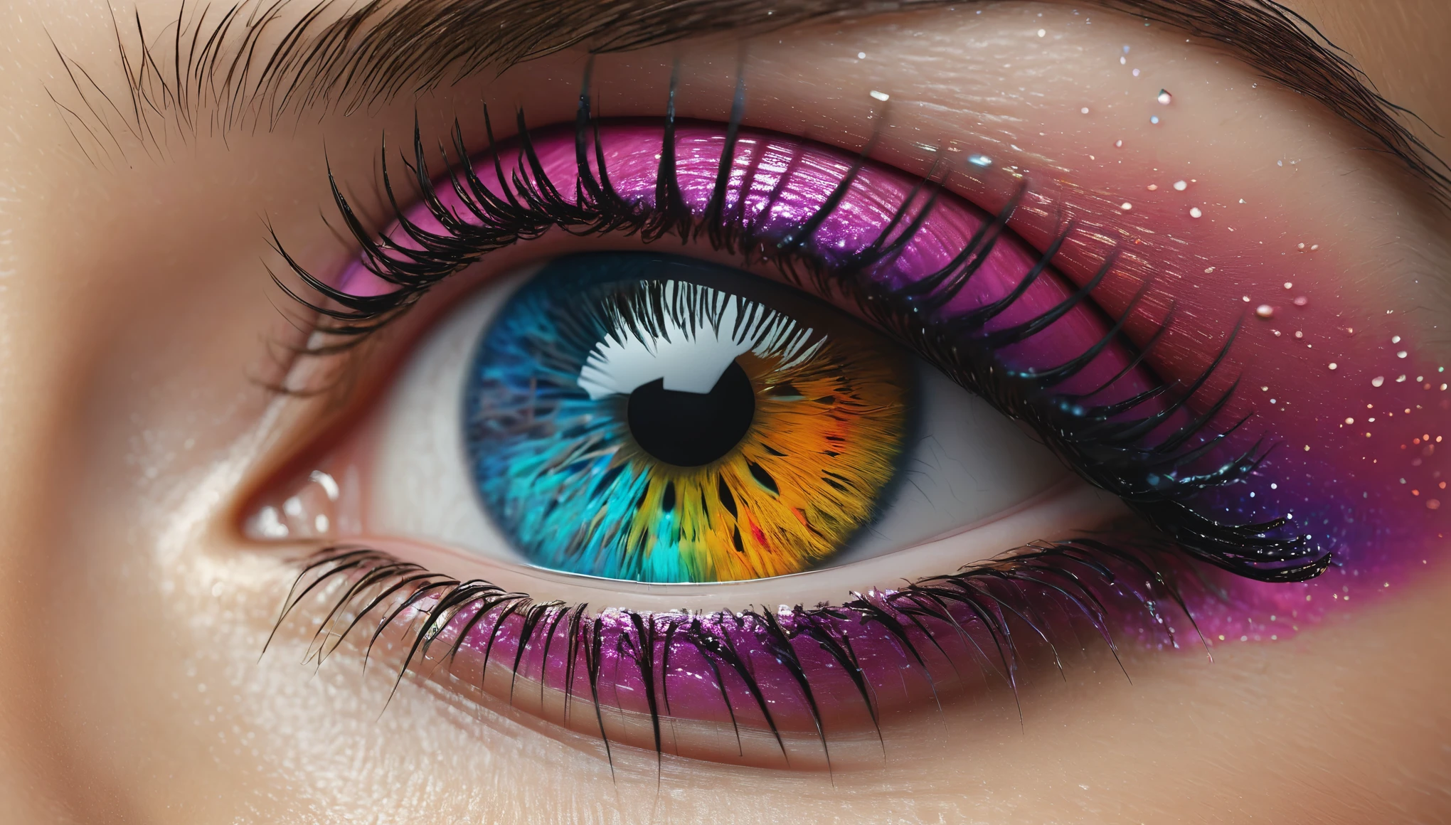 create an image demonstrating the style of ((McBling)) style, hyper realistic, 8k, vibrant colors, sharp crisp image