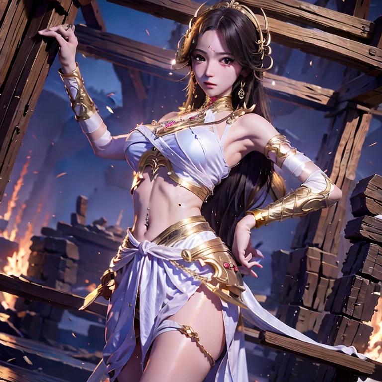 Balance in left hand、Knife in right hand、saint、Beauty、dress、Study、justice、Justice