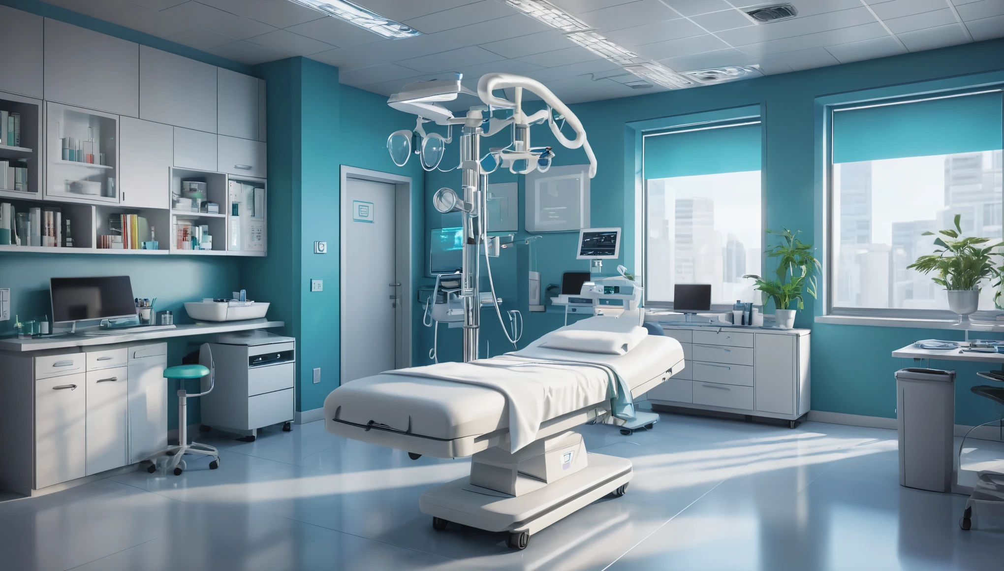 create an image demonstrating the style of ((Medicalcore)) style, hyper realistic, 8k, vibrant colors, sharp crisp image