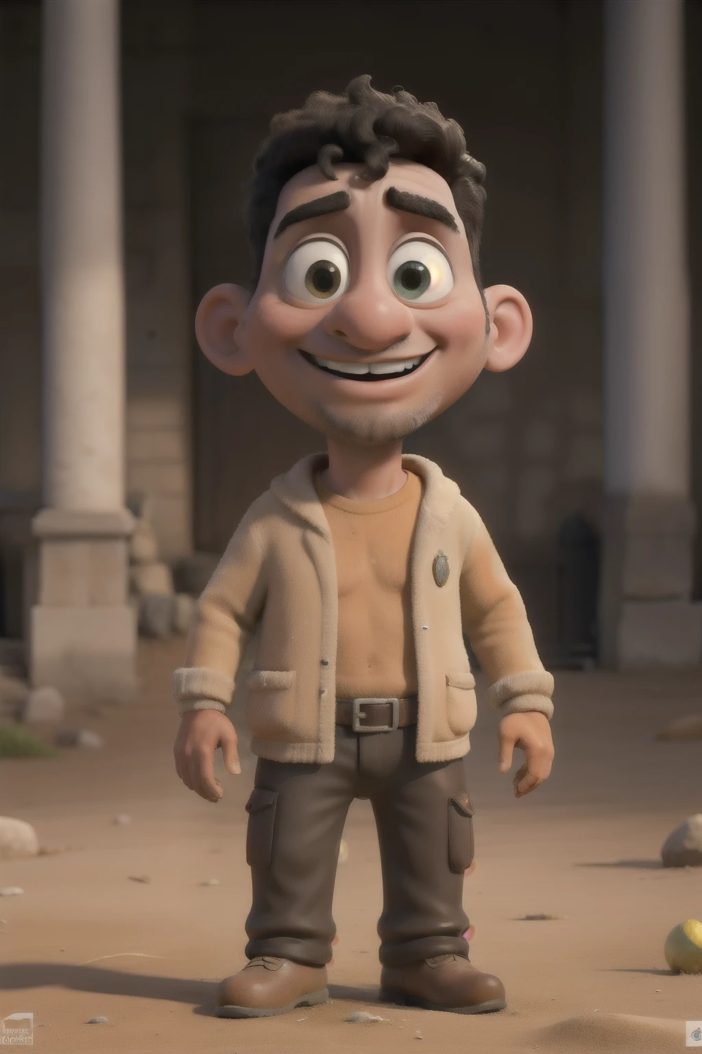 obra de arte, melhor qualidade, uma personagem da turma da Moranguinho com o tema abacate