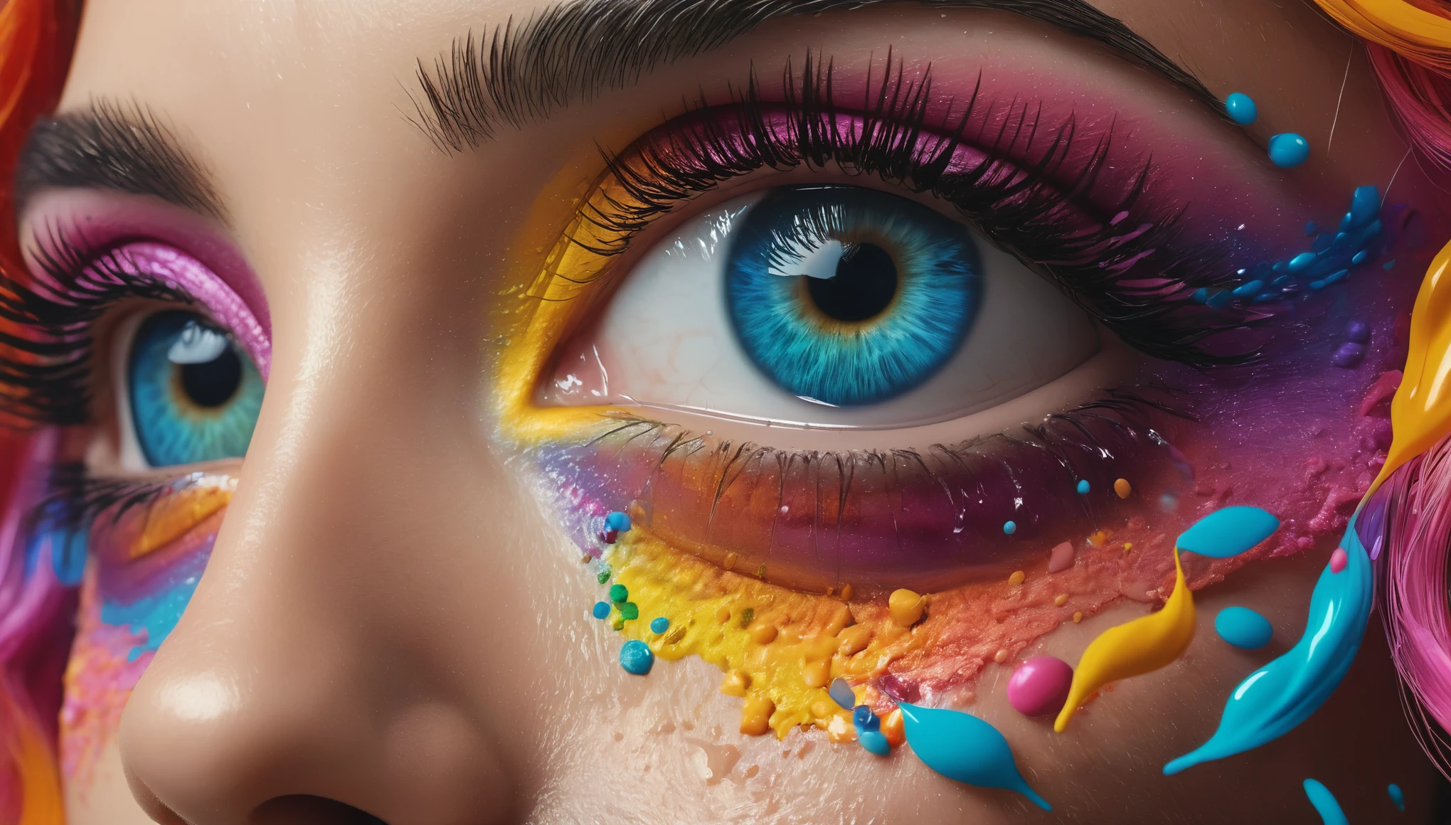 create an image demonstrating the style of ((Megalophobia)) style, hyper realistic, 8k, vibrant colors, sharp crisp image