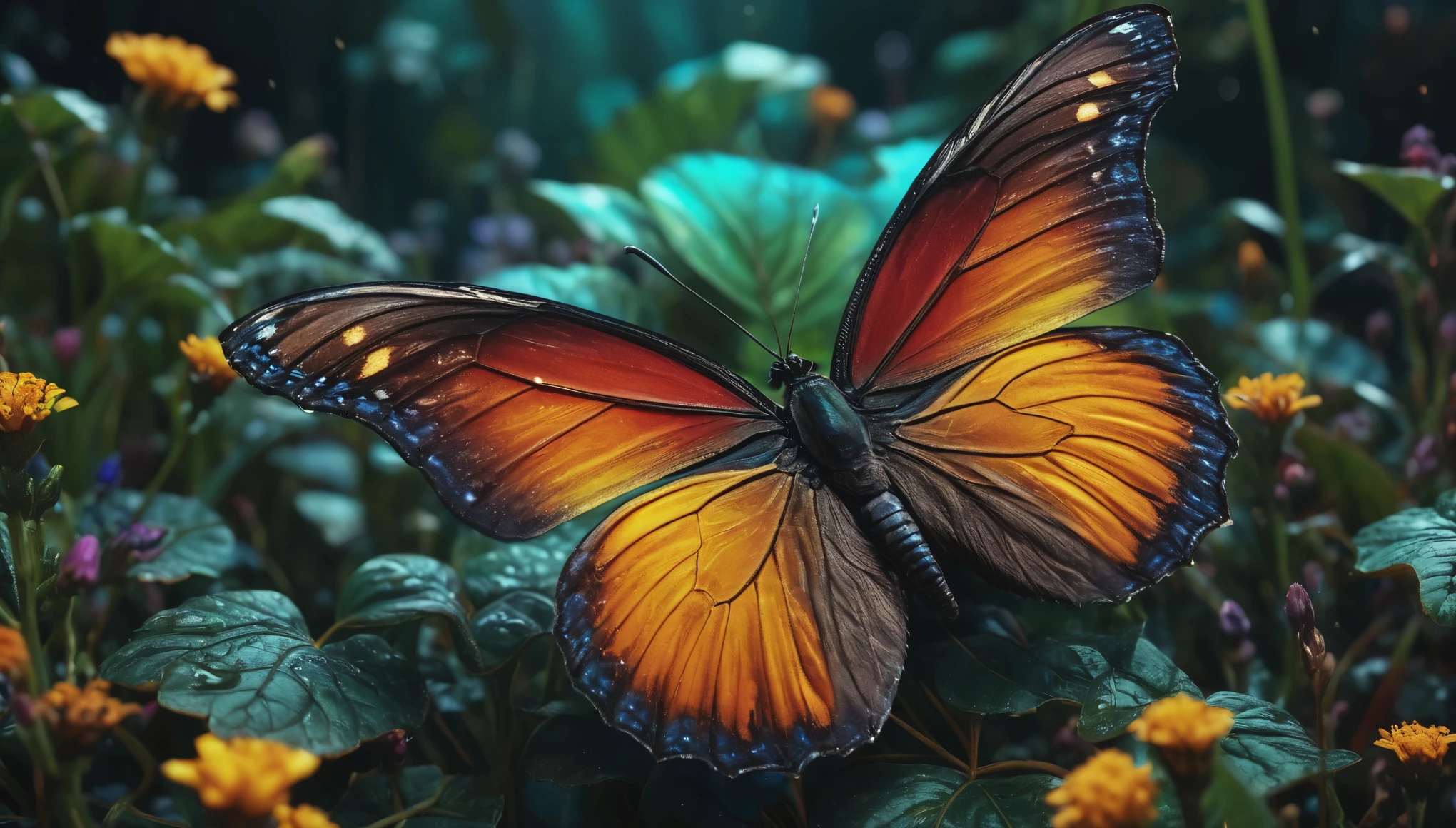 create an image demonstrating the style of ((Melancholic Metamorphosis)) style, hyper realistic, 8k, vibrant colors, sharp crisp image