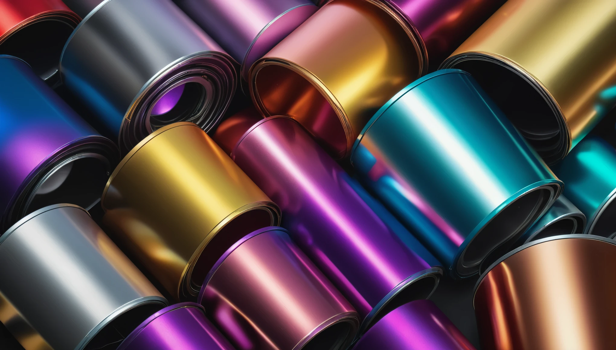 create an image demonstrating the style of ((Metallic Effect)) style, hyper realistic, 8k, vibrant colors, sharp crisp image