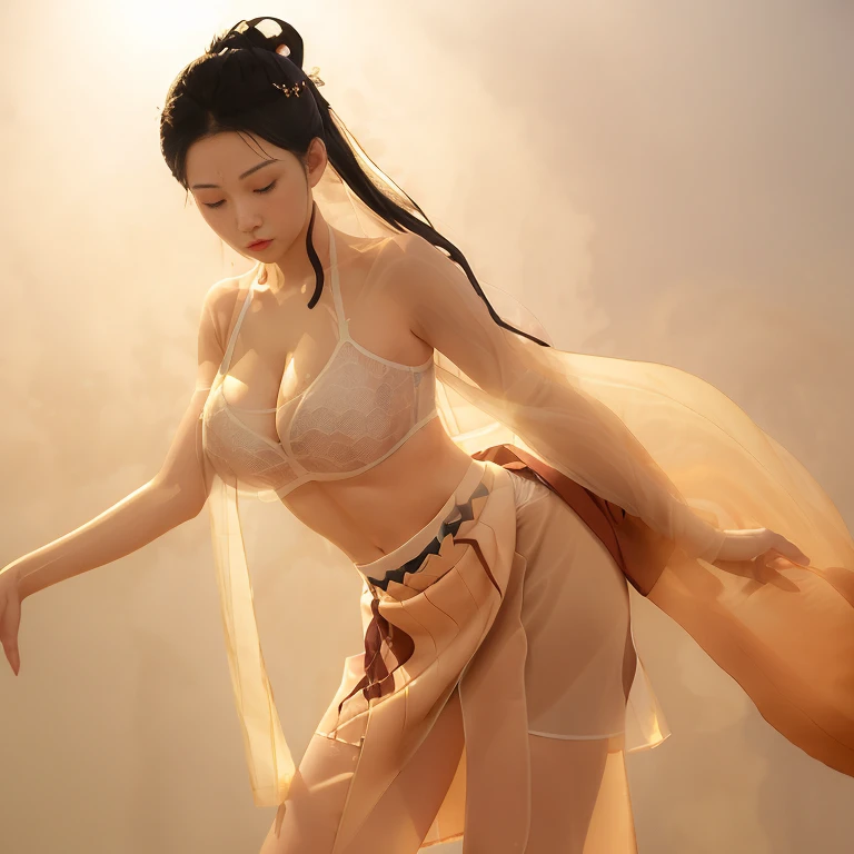 (completely naked)、Charming body shape、、Action pose、sweating、moist skin、((Dare to pull up your skirt:1.3))、(((No:1.2)))、dark colour,(see through shirt,wet shirt, cardigan),(black),(see through transparent clothes),clothes see through,(Clearly visible shapes),Perfect body,(get wet:1.5)),shiny skin,sexy pose,sexy expression,eye contact with camera,(Big breasts:1.3)(chest detail),nature(medium chest:1.8),(chest detail:1.8 ), see through breasts, Translucent white sexy lingerie,The body falls forward at 45 degrees,Transparent tank top,bare breasts, sexy art, (( camel toe)),((Bold gravure pose)),