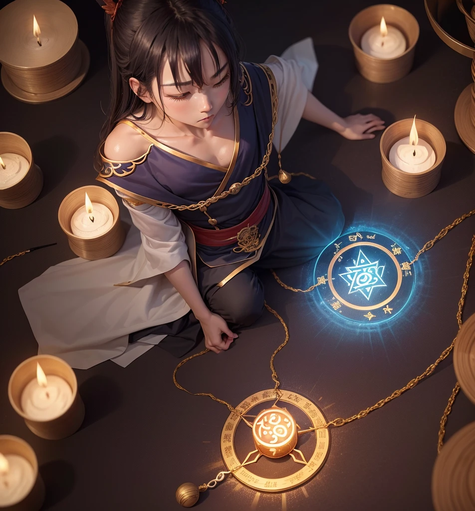 ((magic阵)),Close-up of a circular object with Light, Summoning Circle, Cast a protection spell, 黑magic咒语, Cast a powerful spell, cast a spell, summoning spell, magic和炼金武器, magic symbols, Light, magic, holy fire spell, magic印记, cast a spell wizard, 咒语magic