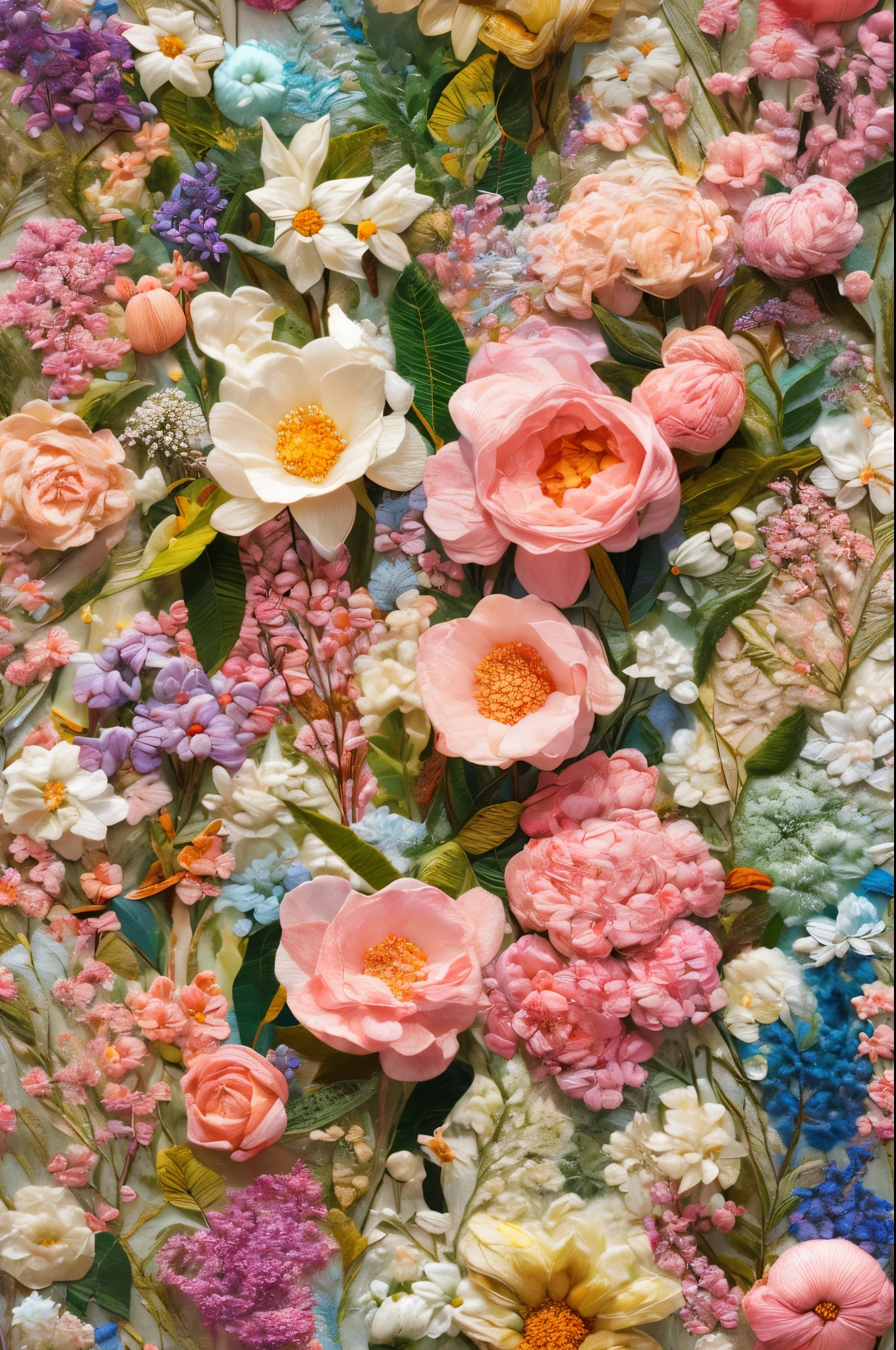 highest quality, masterpiece, ultra high resolution, (photo-realistic:1.4), surrealism, dream-like,
Stephanotis flower, ((abstract art)),
embroidery,