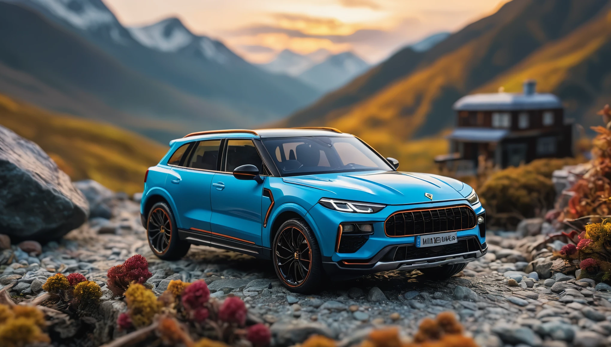 Create imaginative and amazing images demonstrating the style of ((Minature)), hyper realistic, 8k, vibrant colors, sharp crisp image