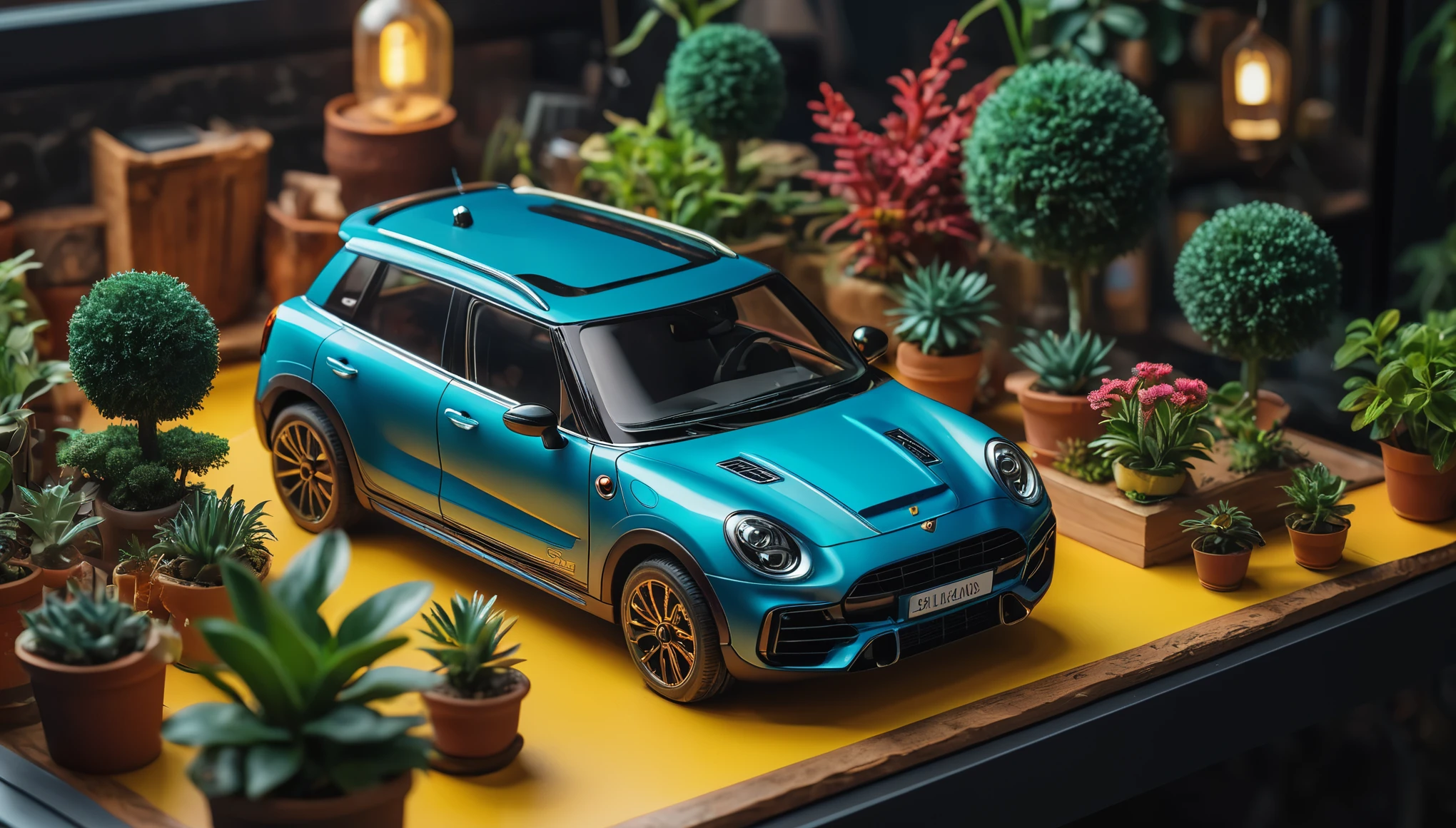 Create imaginative and amazing images demonstrating the style of ((Minature)), hyper realistic, 8k, vibrant colors, sharp crisp image