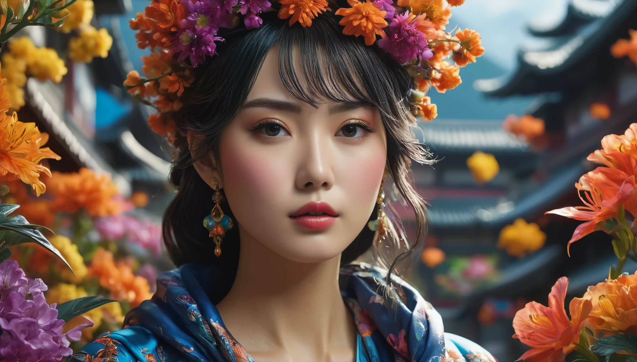 Create imaginative and amazing images demonstrating the style of ((Mizuiro)), hyper realistic, 8k, vibrant colors, sharp crisp image